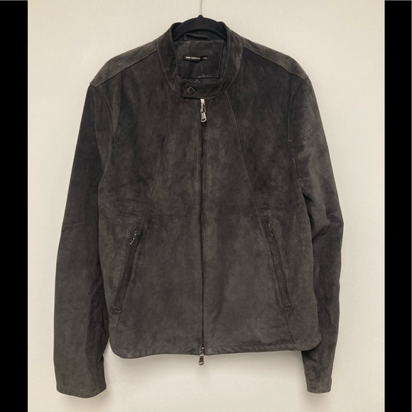 John Varvatos James Bond suede Jacket. Size XL - Picture 3 of 7